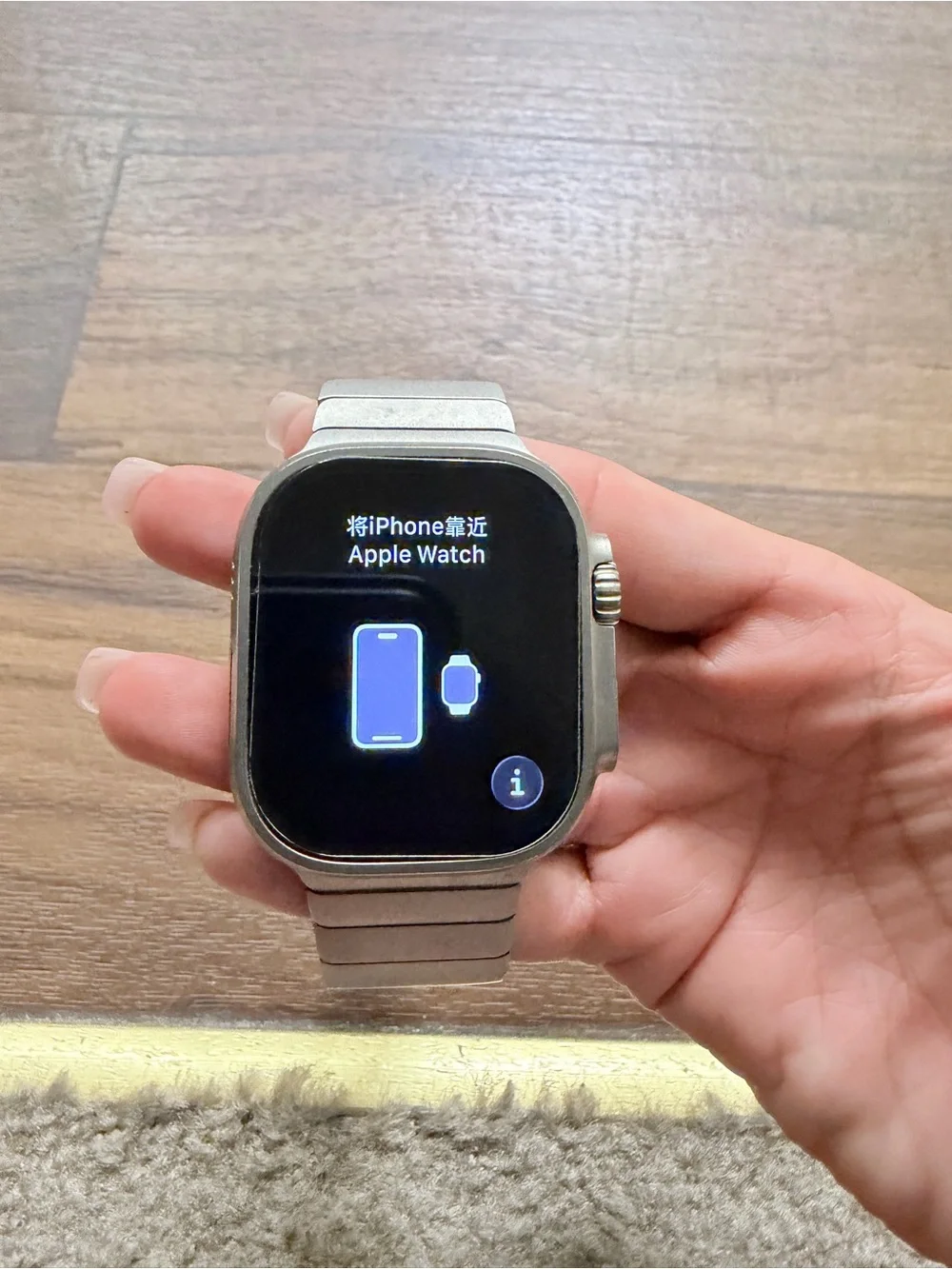 Apple Watch Ultra 2 in Silver with Metal Link Bracelet